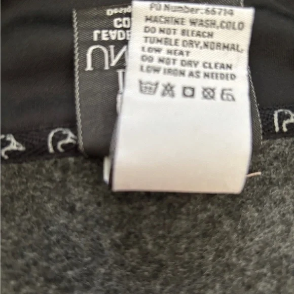 Ducks Unlimited Jacket Large Heathered Gray Full Zip Fleece Size XL - Picture 6 of 6